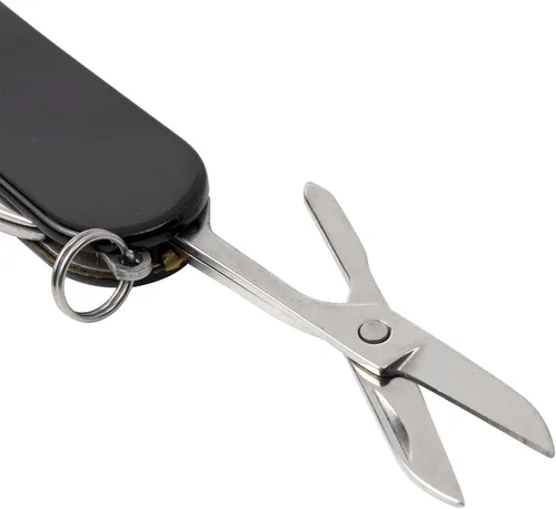 Vista 5 de ASR Outdoor Cuchillo de bolsillo pequeño EDC multifuncional, herramienta 3 en 1, negro