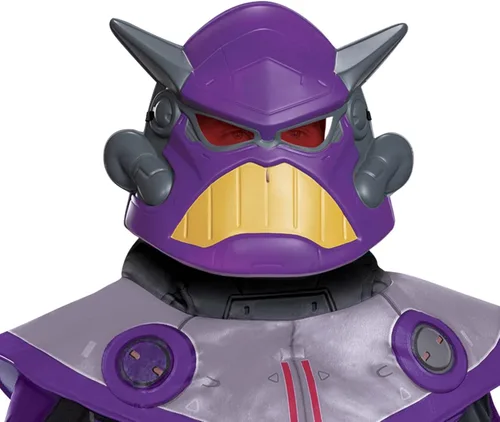Vista 3 de Disguise Lightyear - Disfraz de Zurg Deluxe para adultos Púrpura