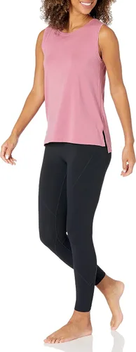 Vista 4 de Tienda Essentials Women's Soft Cotton Relaxed-Fit Yoga Tank Top (Available in Plus Size)