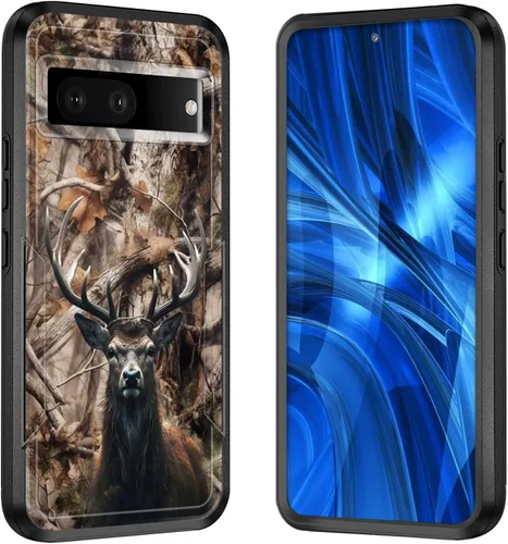 Vista 51 de Funda para Pixel 7A, [probada contra caídas de grado militar] Funda protectora resistente a prueba de golpes para Google Pixel 7A de 6.1 pulgadas