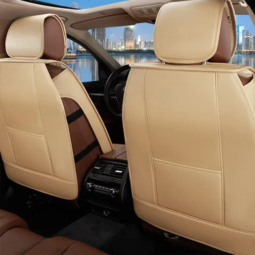 Vista 3 de Fundas de asiento delantero para RX 350 RX350 2012-2017 de cuero sintético protector de asiento de coche cojines impermeables accesorios de asiento
