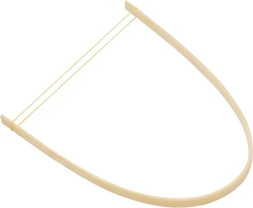 Vista 4 de Palitos de madera de 15.7 pulgadas para manualidades, palos de bambú natural extra largos que se pueden curvar, palos de bambú natural fuertes, 100