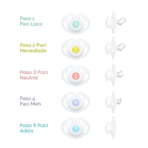 Vista 8 de Frida Baby Sistema de destete de chupete de silicona, sin BPA, sin látex