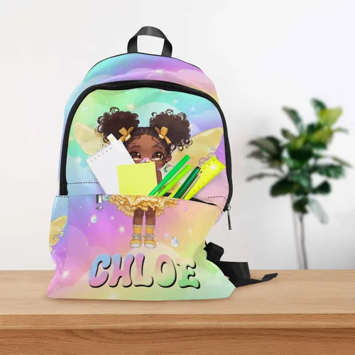 Vista 104 de Texto personalizado Elefante desgaste gafas mochila mochila mochila casual Daypack bolsa para mamá niñas, color86-4, Mochilas Daypack