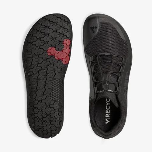 Vista 2 de Vivobarefoot Primus Trail II FG - Tenis todoterreno de malla transpirable reciclada para mujer con suela firme descalzo