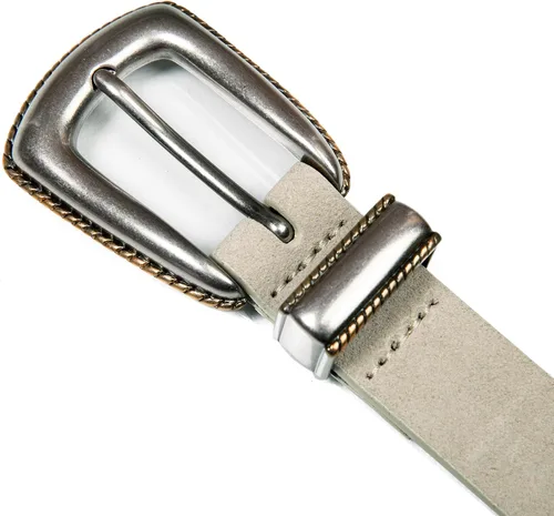 Vista 4 de Lucky Brand Cinturón de cuero inspirado en el oeste para mujer Clásico Patrimonio Americano Casual Vintage Vaquero
