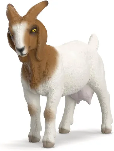 Vista 12 de Schleich Farm World – Juego de 31 piezas de establo de cabras con 2 figuras de cabras y accesorios – Juguetes de animales de granja para niños