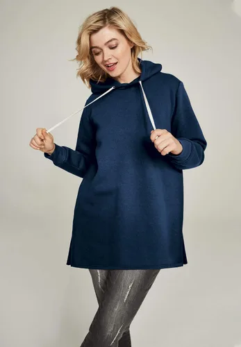 Vista 6 de ellos Sudadera con capucha para mujer, talla grande, túnica