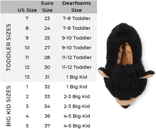 Vista 5 de Dearfoams Pantuflas unisex para niños