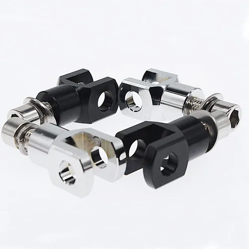 Vista 5 de Kit de Hardware de Montaje de Estriberas de Moto (29mm) para Softail FXST Low Rider Sport Glide Dyna FXR FX (negro)