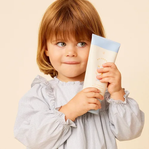 Vista 4 de Paloroma Let's Bounce - Acondicionador nutritivo para el cabello (bebés y niños), no tóxico, sin fragancia, desenredante