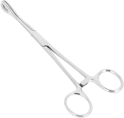 Vista 7 de Alicates profesionales de acero inoxidable 316L para oreja, labio, ombligo, nariz, lengua, tabique, pinza de esponja