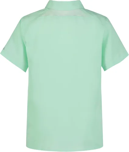 Vista 3 de Under Armour - Camisa de manga corta para niños al aire libre, tejida con botones, cuello abotonado