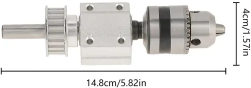 Vista 3 de Conjunto de husillo sin motor de alta precisión para taladro de mesa DIY Drill Press