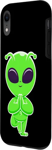 Vista 17 de iPhone 13 Pro Max Namaste Alien Respect gift Case