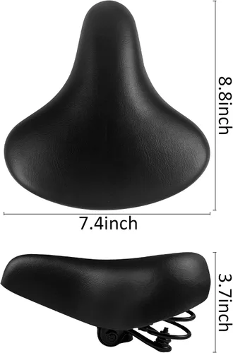 Vista 6 de Asiento de bicicleta para niños y niñas, asiento de bicicleta para niños de 12, 14, 16, 18, 20, 24 pulgadas, para niños y niñas, reemplazo