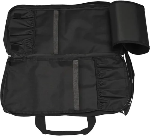 Vista 6 de EVERPRIDE, bolsa para cuchillo de chef profesional, con correa para el hombro. Bolsa premium para cuchillos, utensilios de cocina. Con visualización