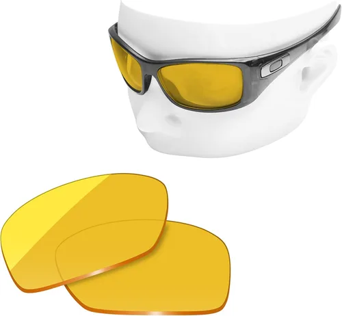 Vista 2 de OOWLIT Lentes de repuesto compatibles con Oakley Hijinx Sunglass
