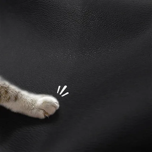 Vista 4 de 2 fundas para reposabrazos de sofá de piel sintética y elastano, elásticas, antideslizantes, protectores para sillones con clavos de giro libre