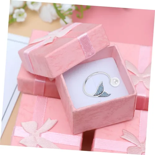 Vista 8 de 48 piezas organizador de almacenamiento de aretes joyero para mujer, organizador de almacenamiento de joyas, cajas para regalos, organizador