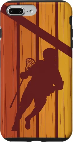 Vista 9 de iPhone 15 Retro Lacrosse Goalie Goalkeeper - Vintage Lacrosse Goalie Case