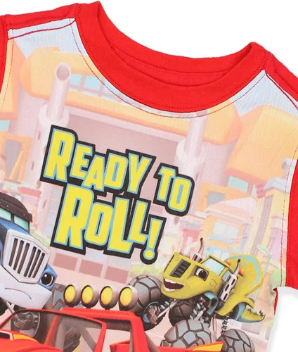 Vista 4 de Blaze and The Monster Machines - Camiseta para niños (niños pequeñosniños grandes)