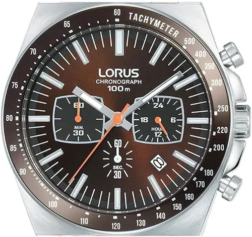 Vista 3 de Lorus Sports RT349GX9 Reloj analógico de cuarzo para hombre con pulsera de acero inoxidable