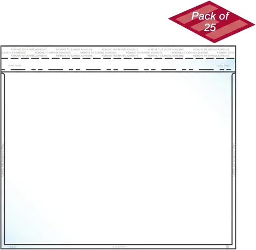 Vista 2 de EnvyPak 9 x 12 Clear Booklet Envelopes, 4.5 Mil Heavy Duty Polypropylene, Peel & Reseal Adhesive, USPS Approved Materials, Crystal Clear Catalog
