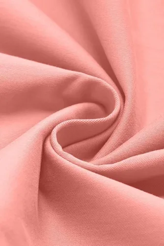 Vista 5 de Flamingals Pantalones capri de cintura baja con bolsillo y solapa para mujer