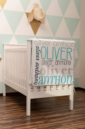 Vista 15 de Manta de nombre personalizada para bebé niña niños y adultos con nombre, personalizado con nombre del bebé, manta personalizada para niños. Regalo