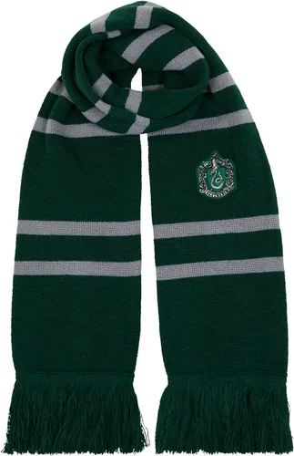 Vista 6 de Harry Potter Knitted Scarf, House Colors with Crest Design Gryffindor
