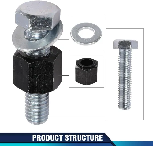 Vista 4 de PIT66 Kit de herramientas de paso lateral tubular compatible con Dodge RAM 1500 2500 3500/Fit 2014-2019 Dodge RAM 4500 5500 68193128AB