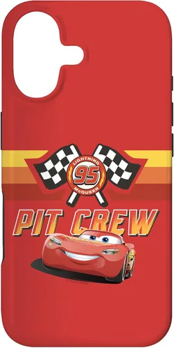 Vista 32 de Funda para iPhone 13 Pro Max Disney Pixar Cars Two Lightning McQueen Pit Crew 95