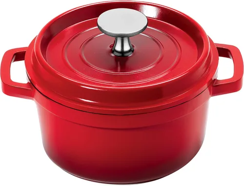 Vista 27 de G.E.T. CA-101-BK/BK/CC Heiss® - Mini bandeja para hornear/cazuela de aluminio fundido de bajo consumo, 10 onzas, color negro
