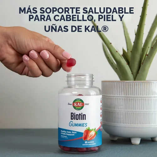 Vista 8 de KAL Silica Plus, Gel de Sílice con Extracto de Cola de Caballo, Apoyo para Cabello, Piel y Uñas Saludables, Máxima Absorción, Cabello Vibrante, Piel