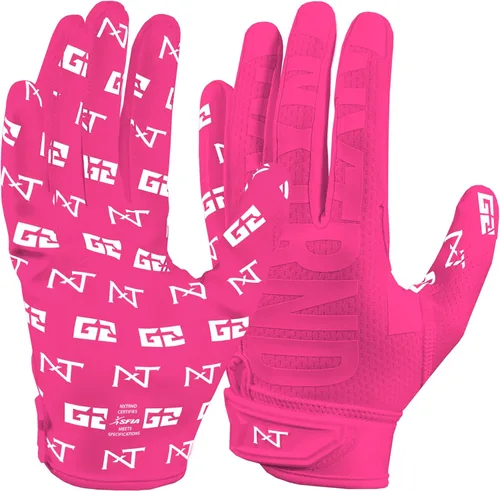 Vista 8 de Nxtrnd G2 Pro Football Gloves, Men's Ultra Sticky Elite Receiver Gloves