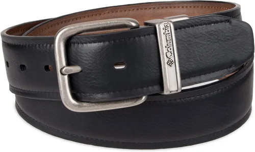 Vista 3 de Columbia Cinturón de mezclilla casual reversible dos en uno para hombre