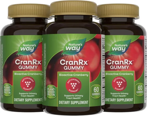 Vista 9 de Nature's Way CranRx Gomitas de arándano, salud urinaria*, 50