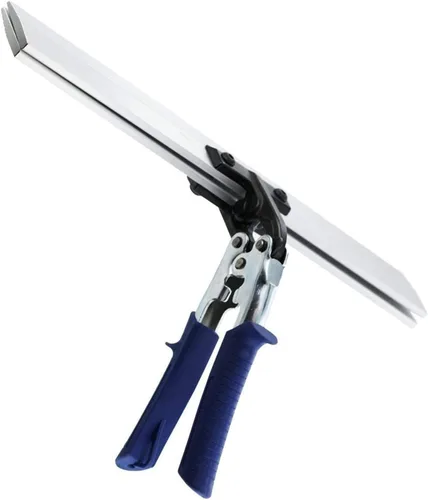 Vista 4 de Midwest Seamer - Doblador de chapa metálica recta de 9 pulgadas con cuchillas de aluminio y mango de agarre cómodo KUSH'N-POWER - MWT-S9