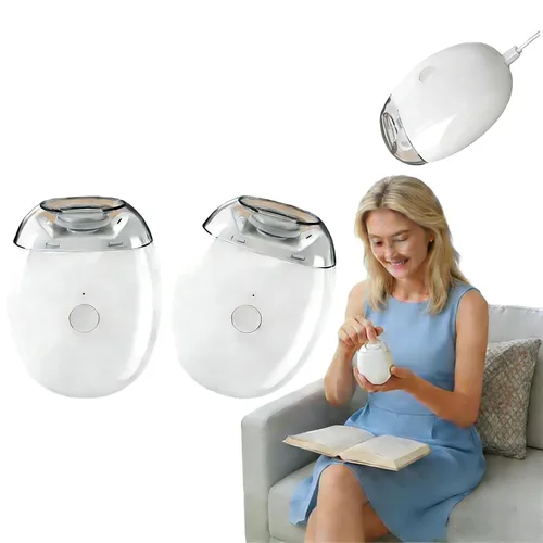 Vista 8 de Molinillo automático de uñas 3 en 1 y cortaúñas, con luz LED y 3 velocidades para recortar silenciosamente 360°, cuidado de uñas suave e indoloro