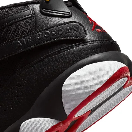Vista 8 de Jordan 322992-012 - Tenis de baloncesto con 6 anillos para hombre (9, negroblancorojo, Numeric_9)