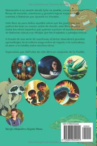 Vista 2 de Tesoros de la selva, cuentos y leyendas inspiradas en historias Mayas con dibujos. Cuentos e historias ilustradas inspiradoras para niños que