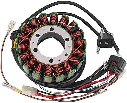Vista 4 de Motorcycle Generator Stator Coil for Polaris ATP 500 Hawkeye Ranger Sportsman Scrambler 400 450 HO INTL HD Forest Touring