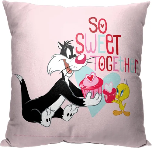 Vista 12 de Northwest Warner Bros. Looney Tunes - Almohada de 18 x 18 pulgadas, soplada