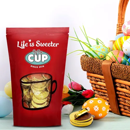 Vista 5 de By The Cup - Bolsa de monedas de chocolate, de 2 libras.