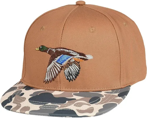 Vista 8 de EDTREK Gorra Snapback de rendimiento para exteriores con ala plana - Bordado único de animales