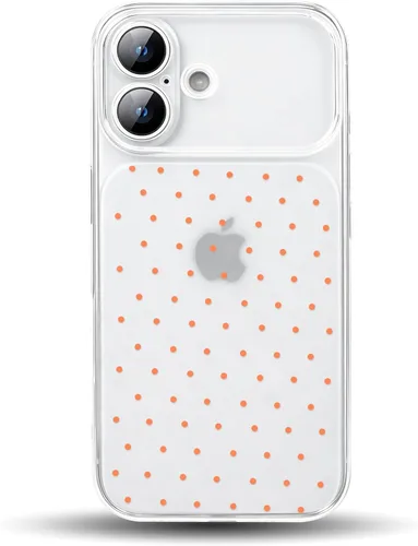 Vista 27 de NITITOP Funda para iPhone 17, diseño de lunares transparentes, color negro