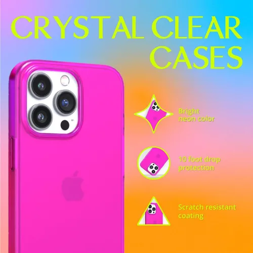 Vista 2 de FELONY CASE - Funda protectora transparente para iPhone 12/iPhone 12 Pro, TPU y policarbonato que absorbe los golpes - A prueba de grietas con un