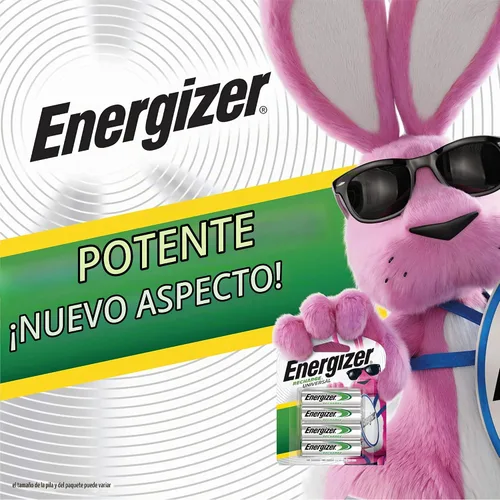 Vista 9 de Energizer pilas recargables, UNH15BP-4, AA, 1, 1