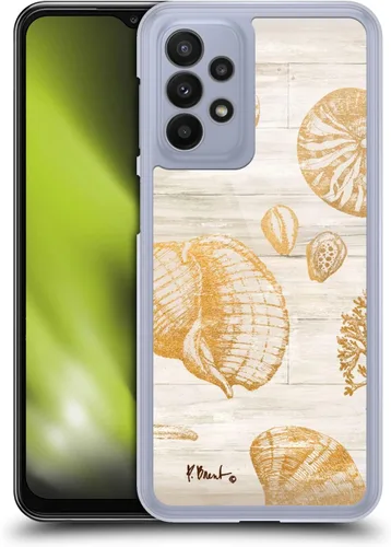 Vista 12 de Head Case Designs Funda rígida con licencia oficial de Paul Brent Agate Mermaid Coastal compatible con Samsung Galaxy A23/5G (2022)